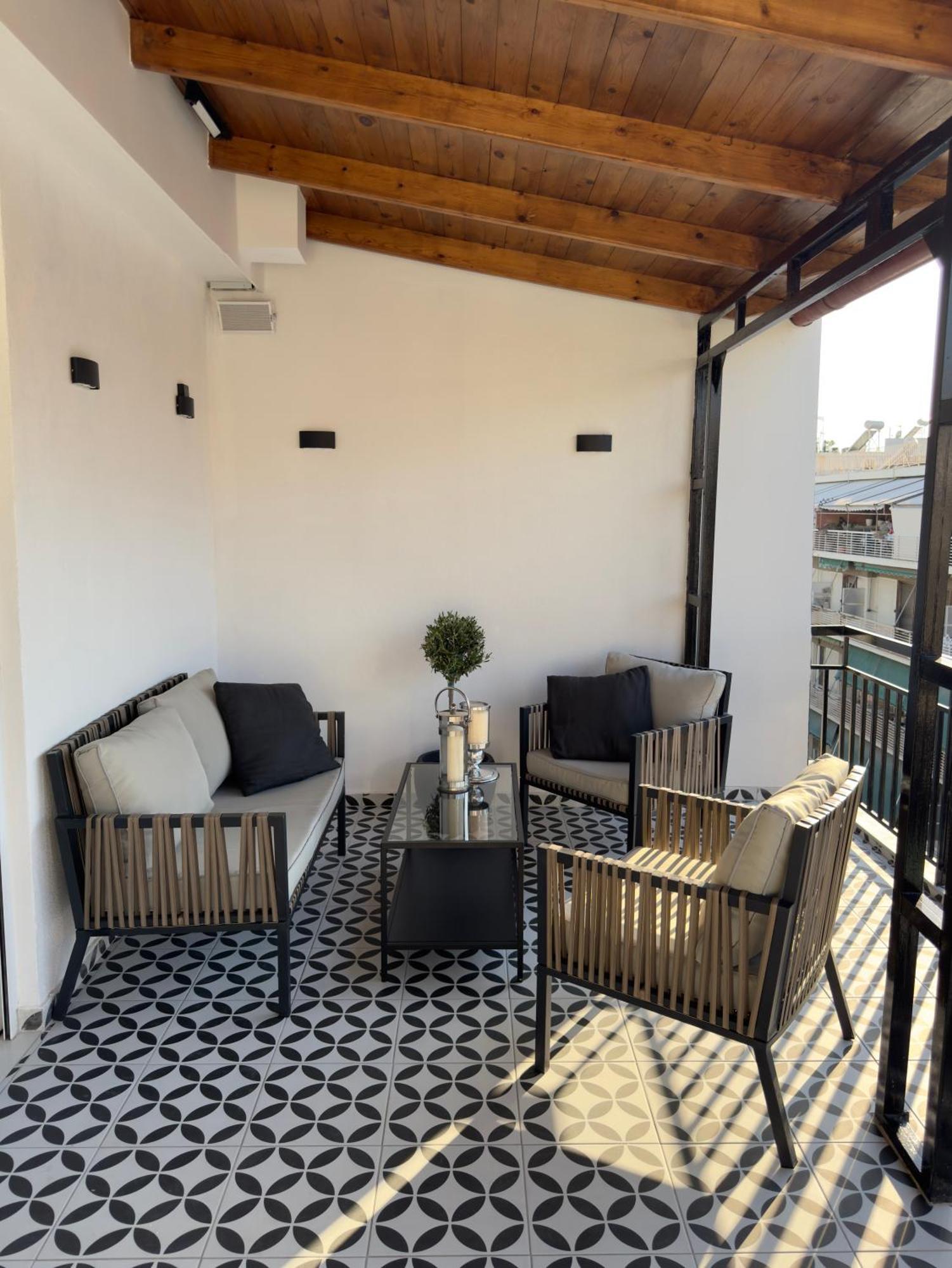 Acropolis Golden View Penthouse Daire Atina Dış mekan fotoğraf