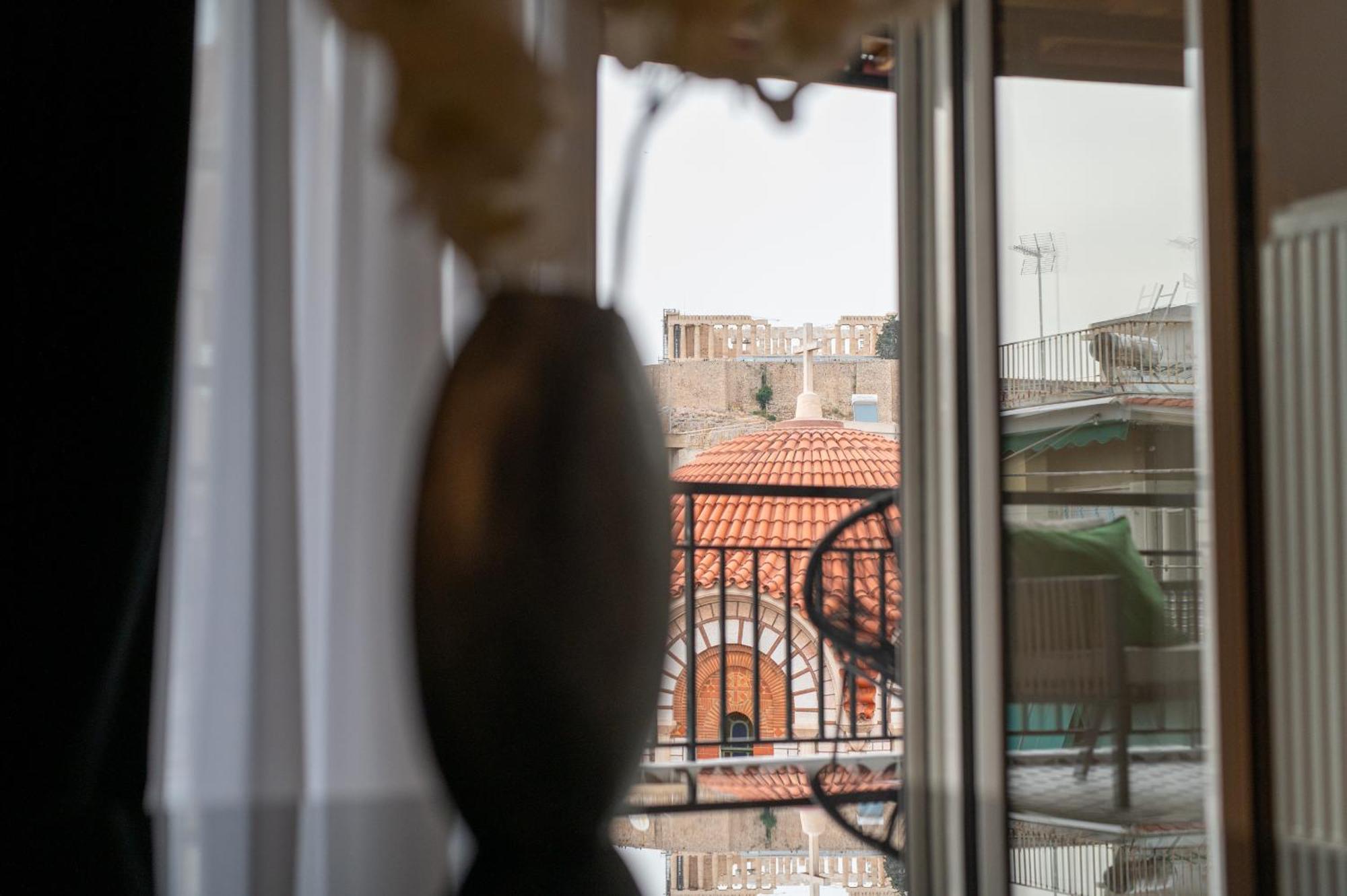 Acropolis Golden View Penthouse Daire Atina Dış mekan fotoğraf
