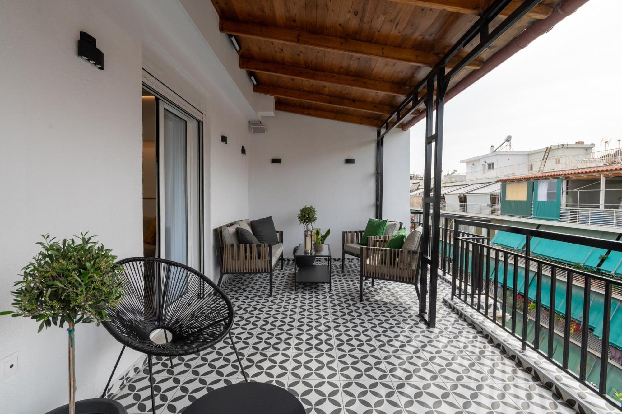 Acropolis Golden View Penthouse Daire Atina Dış mekan fotoğraf